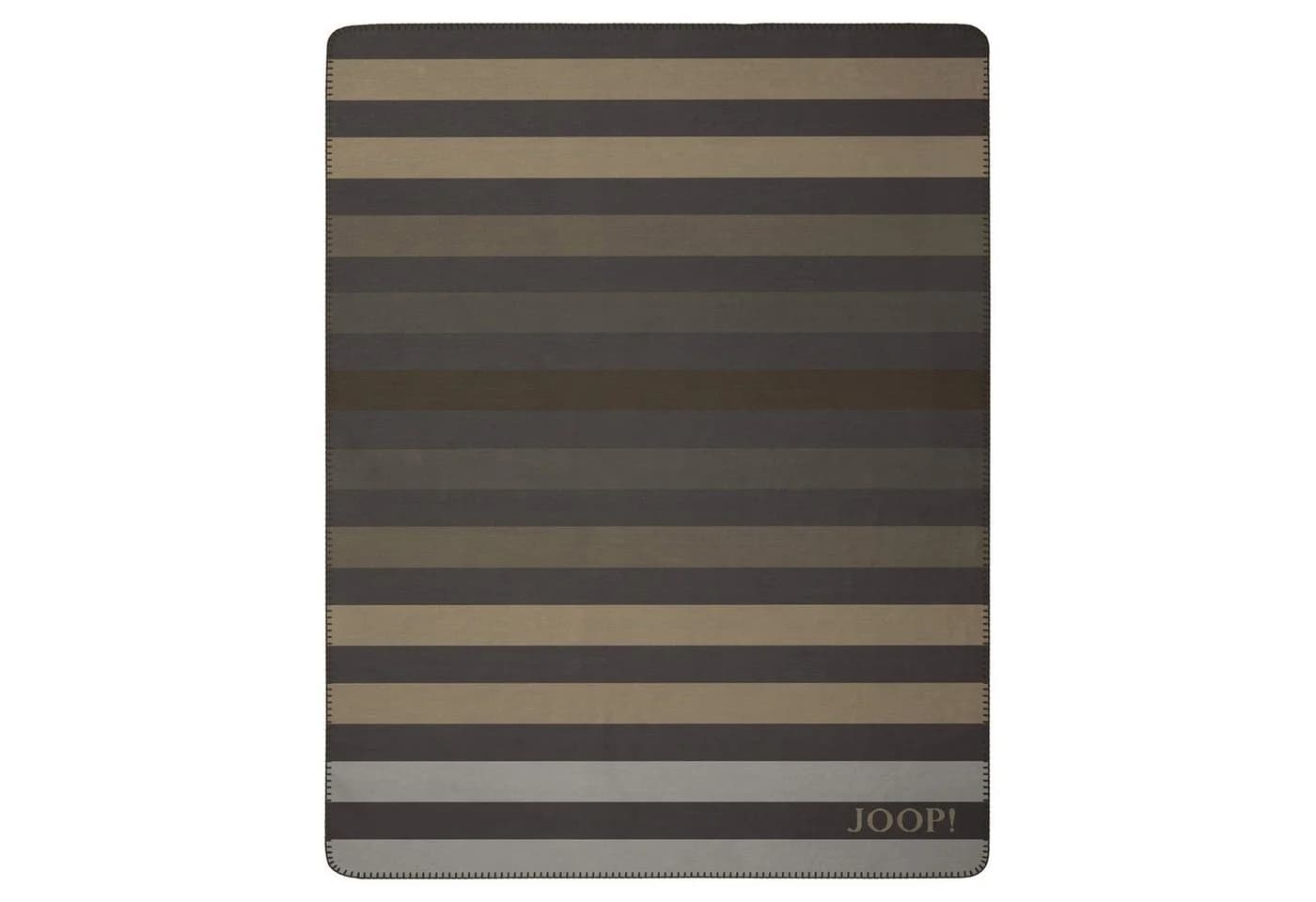 JOOP! Wohndecke TONE Mehrfarbig Streifenmuster Zierstich - Bild 2