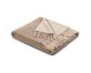 Traumschloss Wohndecke Naturale Beige 80% Wolle 20% Kaschmir Bild 2