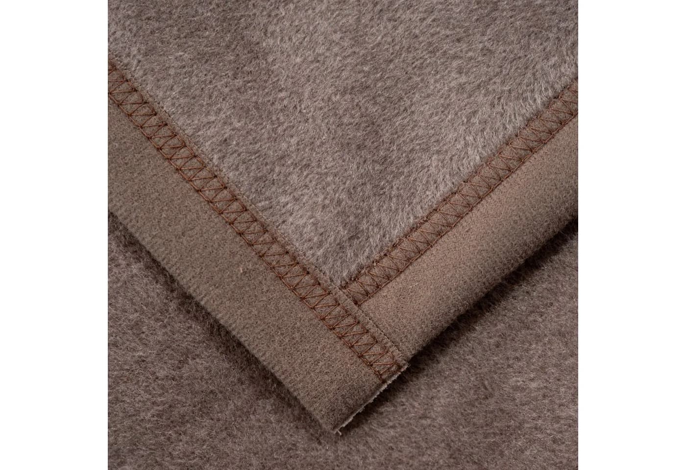 Wohndecke Cotton Home Biederlack Uni Design Kuscheldecke Beige