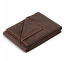 Wohndecke Cotton Home Biederlack Uni Design Kuscheldecke Beige Bild 2