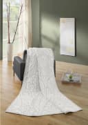 Elegante Wohndecke im Paisley-Muster aus Baumwolle und Polyacryl Bild 1