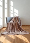 Biederlack Deluxe Wohndecke Zebramuster Polyester Bild 1