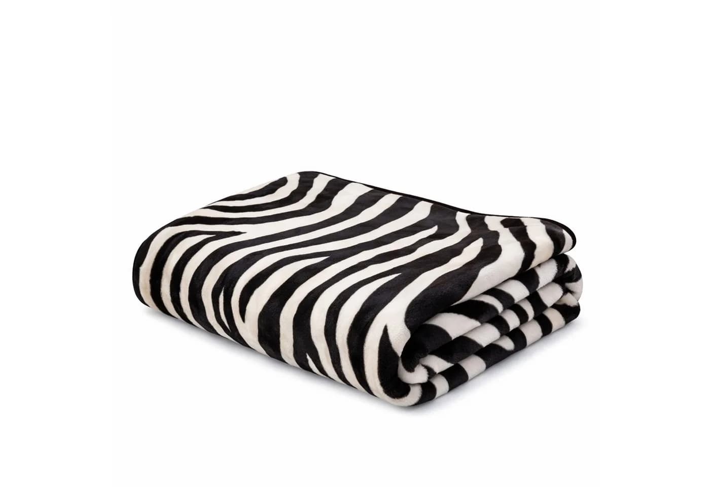 Biederlack Wohndecke Deluxe Zebramuster 150x220 cm - Bild 2