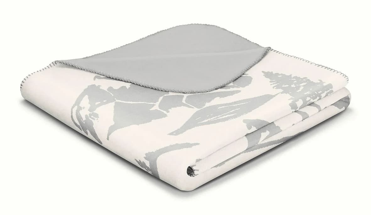 Gemütliche Wohndecke aus Baumwolle, Polyester, Kaschmir und Wolle