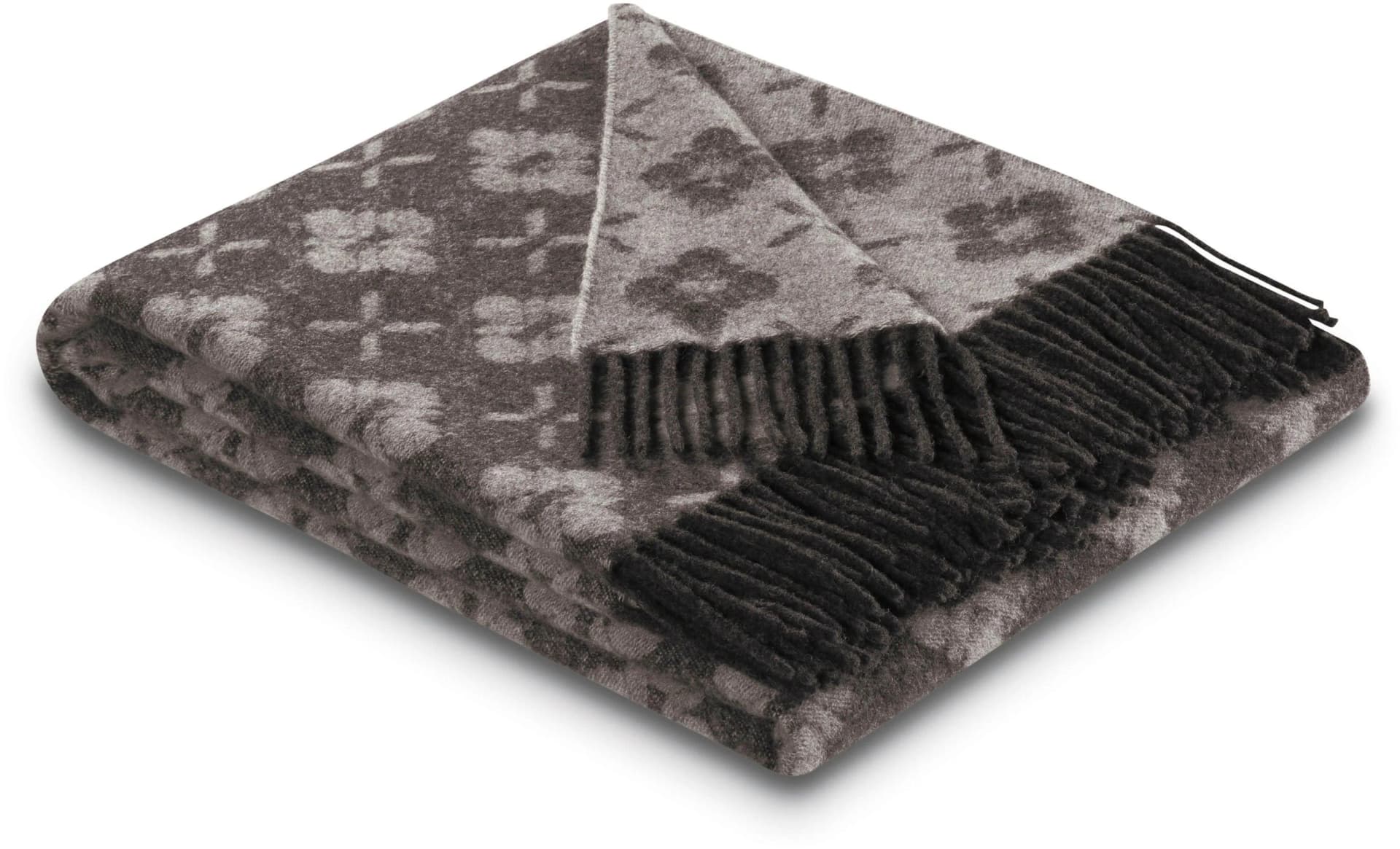Wohndecke BIEDERLACK "Plaid Primo" Anthrazit