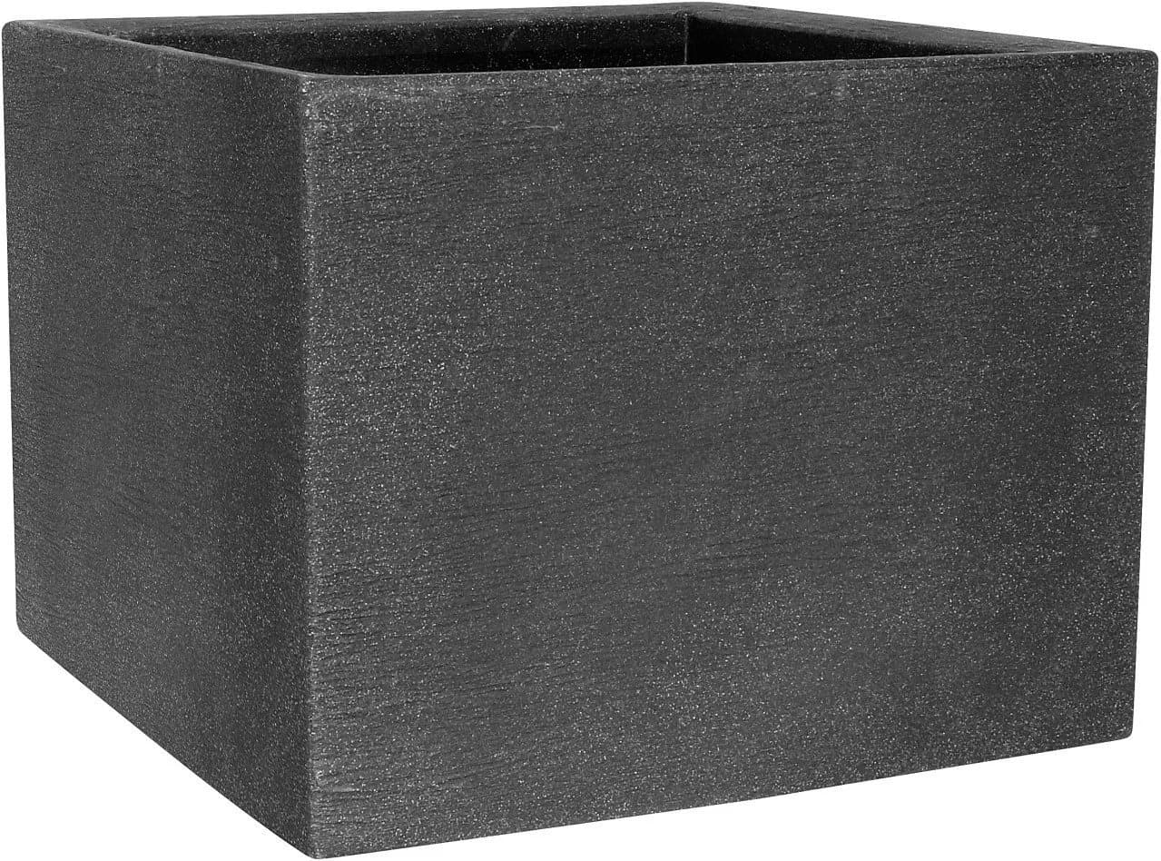 Geli Pflanztopf Kubus 50 x 50 x 42 cm Anthrazit