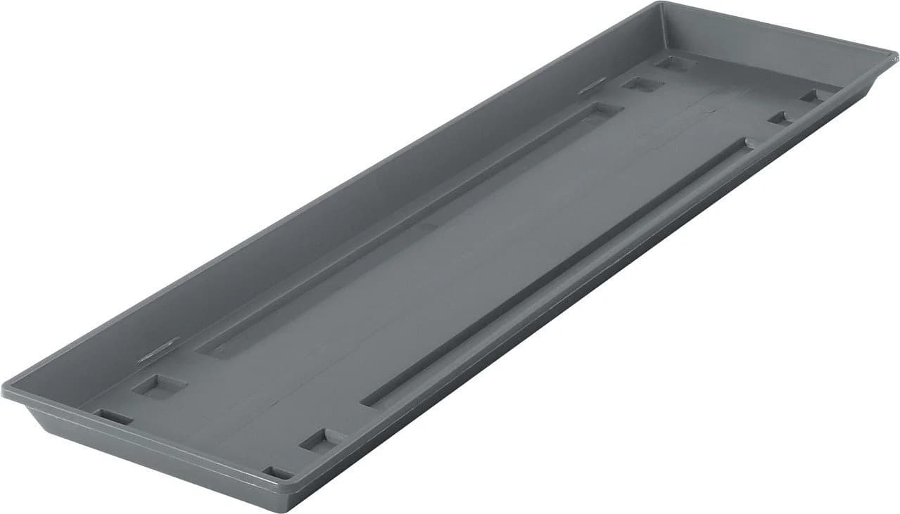 Geli Blumentopfuntersetzer Standard Anthrazit Kunststoff