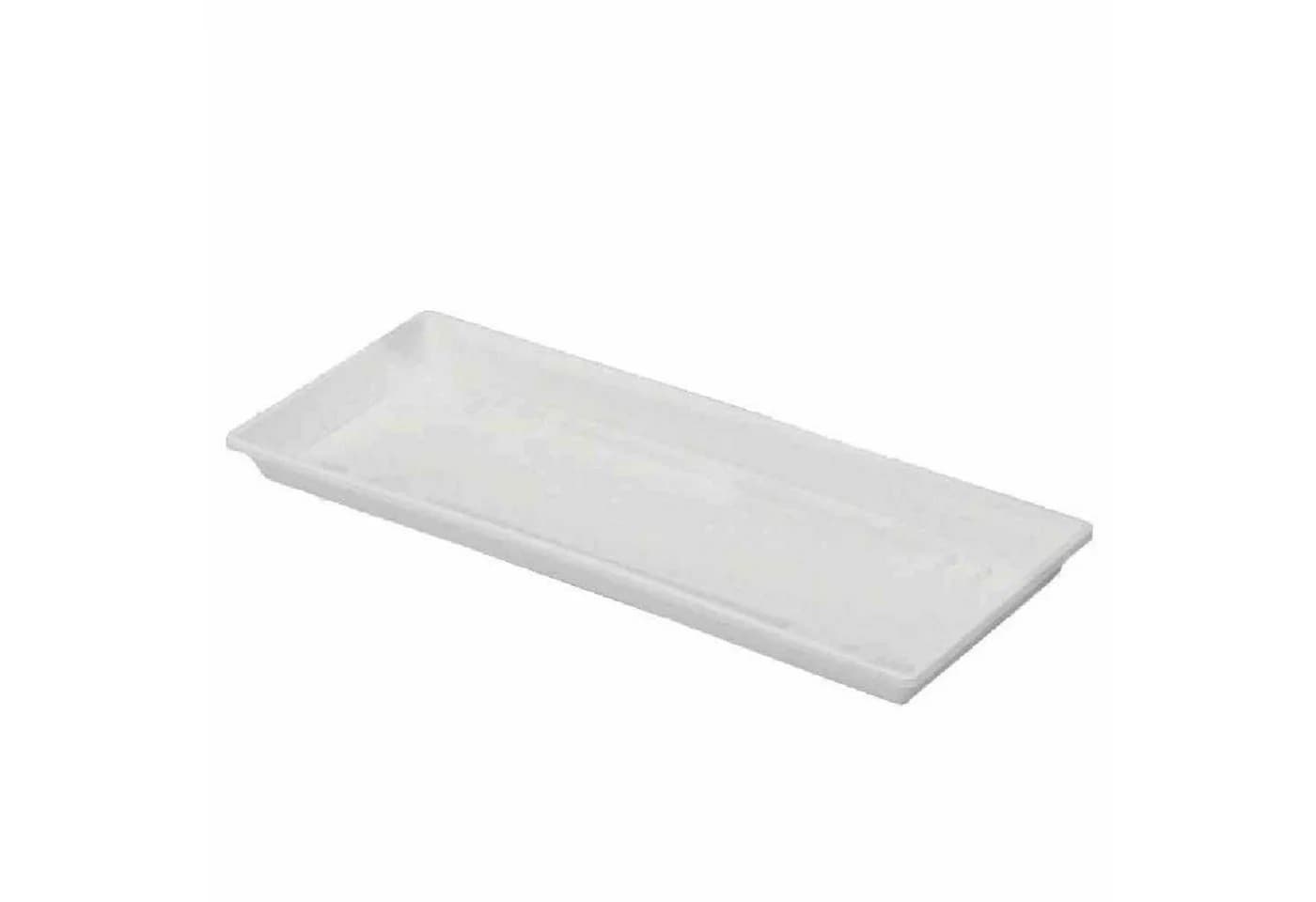 Geli Blumentopfuntersetzer Standard Weiß Eckig