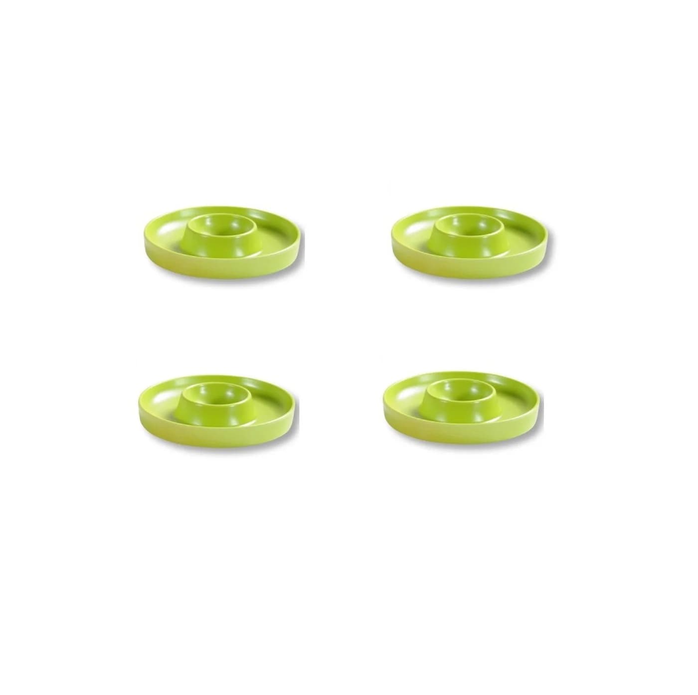 Kesper Eierbecher 4er Set Grün Melamin