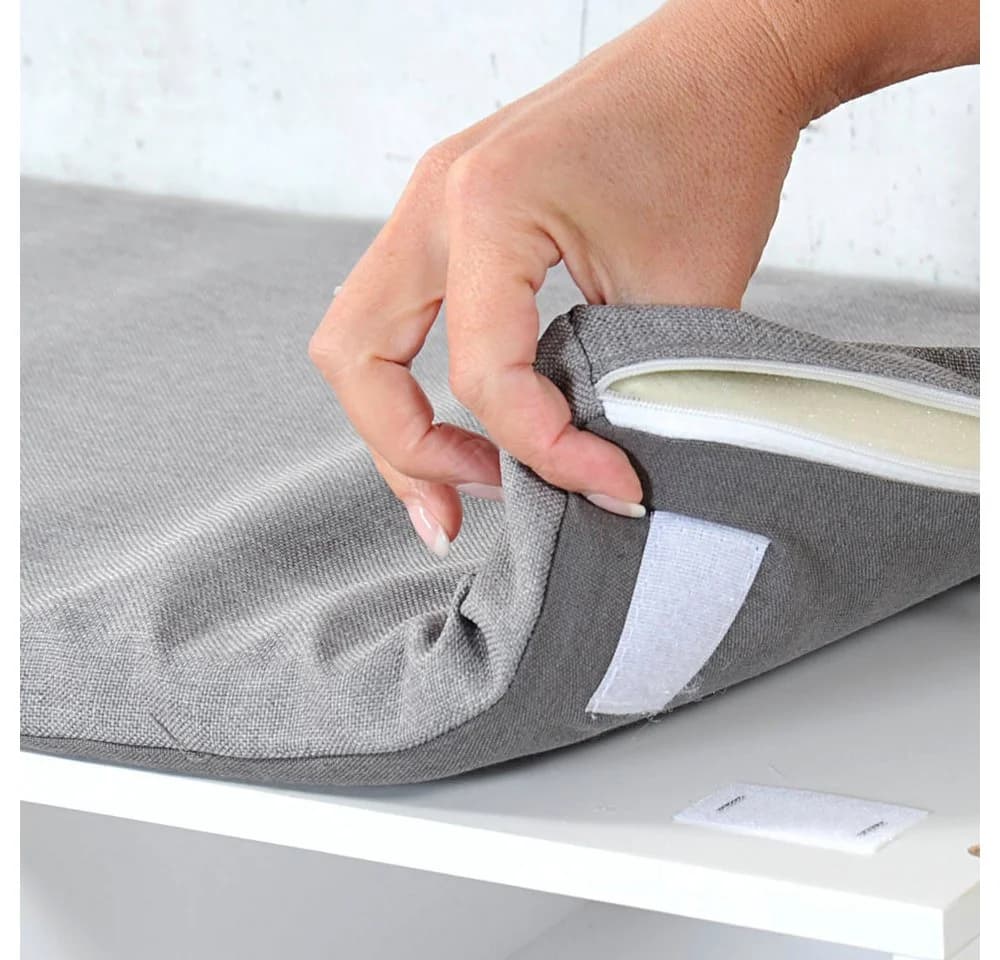 Kesper Schuhschrank mit Sitzkissen Weiß - Bild 5
