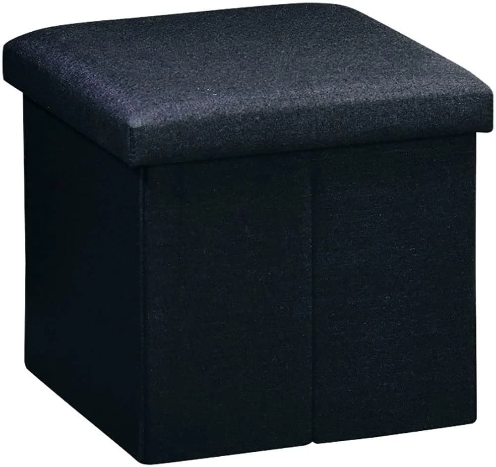 KESPER Sitzhocker mit Stauraum Schwarz