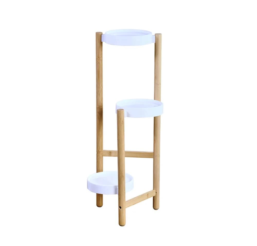 KESPER® Blumenständer Bambus Set 3-teilig