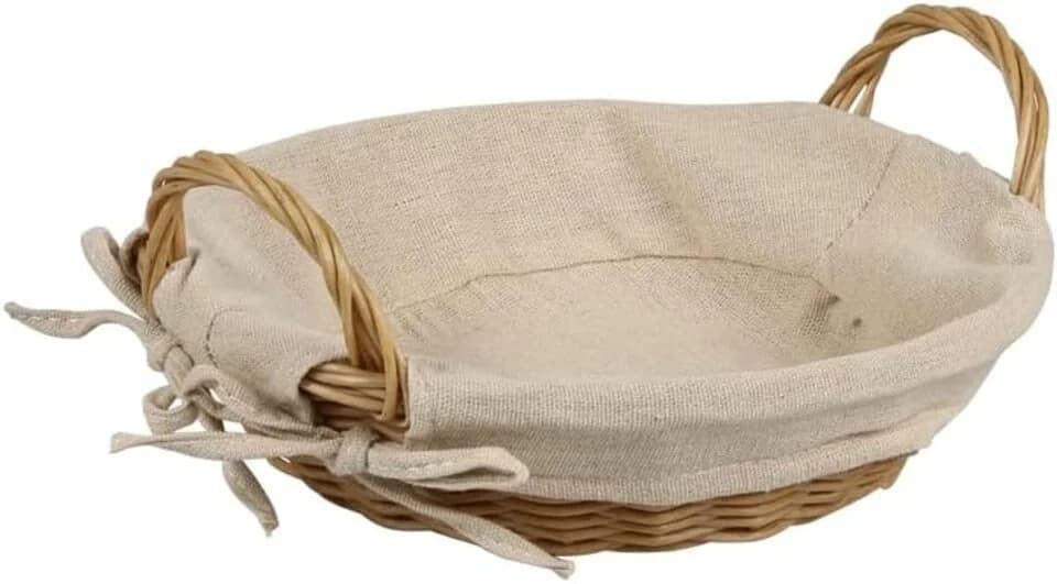 KESPER® Brotkorb mit abnehmbarem Textilfutter, Ø 23 cm