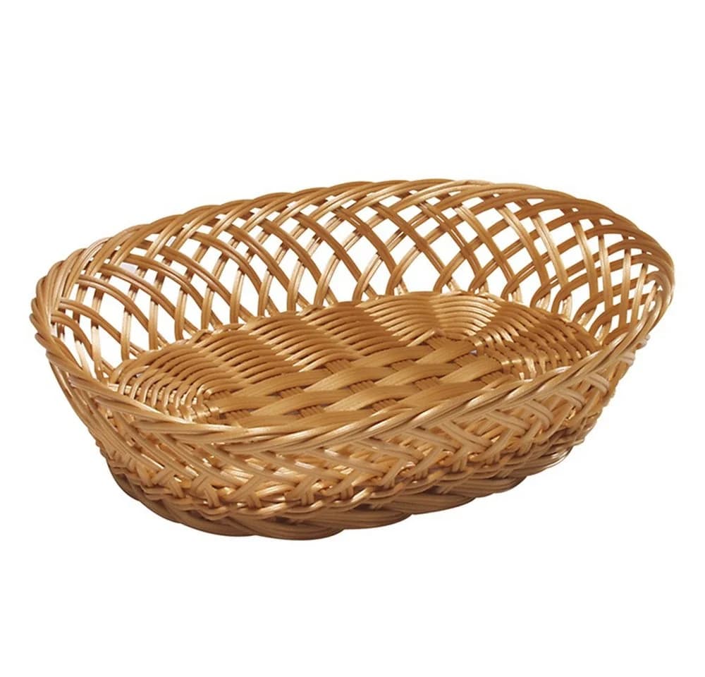 Kesper Brotkorb Oval Kunststoffgeflecht Braun 31 cm - Bild 2