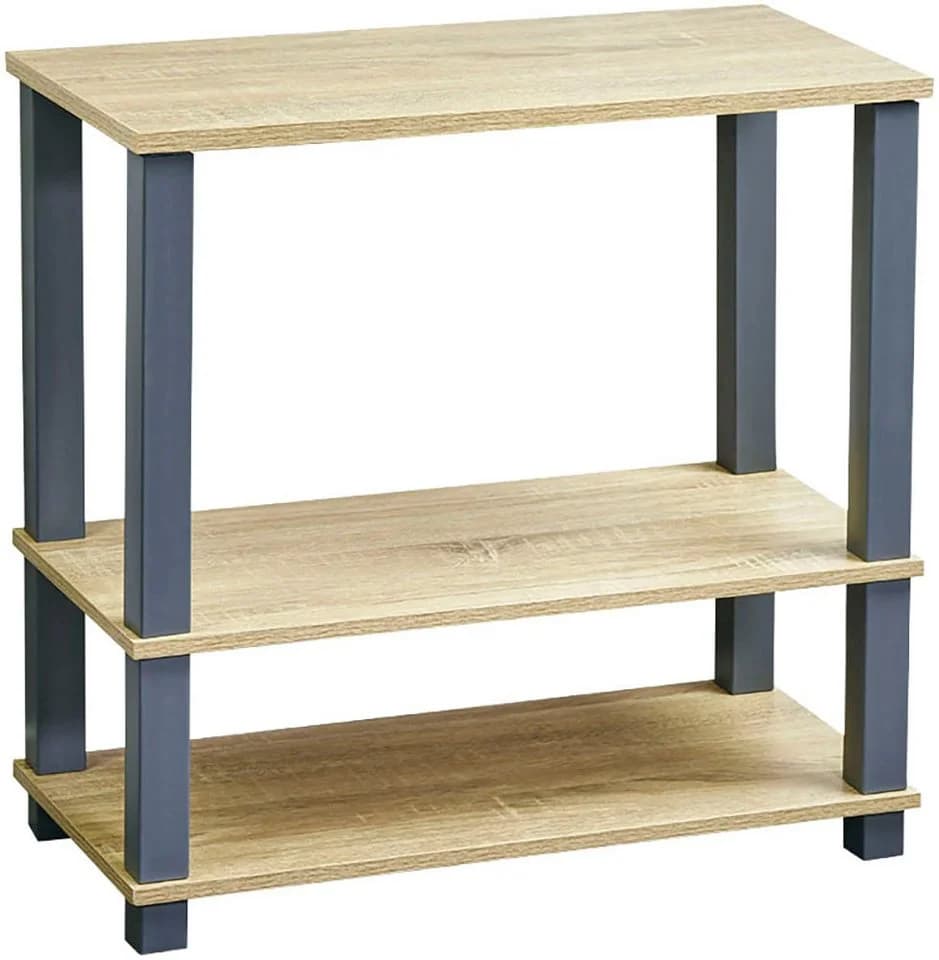KESPER Ablageregal 3 Ebenen Grau/Eichedekor Holzwerkstoff - Bild 2