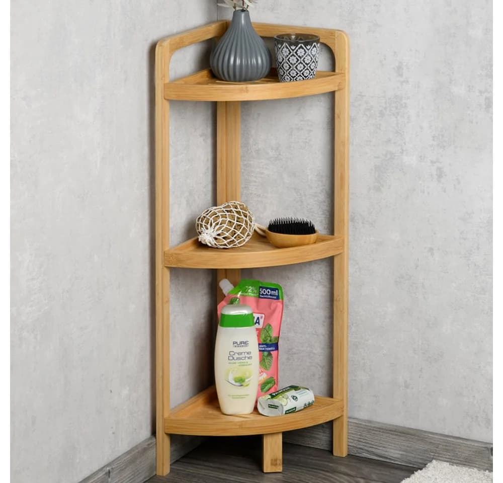 KESPER® Eckregal Bambus FSC Modern