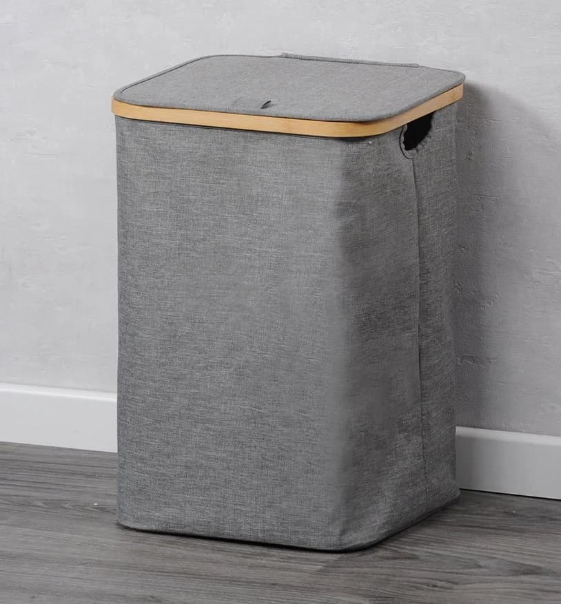KESPER® Wäschebox mit Klappe - Polyester Wäschesammler