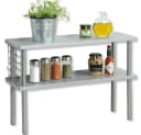 KESPER® Küchenregal 2 Ebenen Grau Holzwerkstoff Bild 1