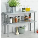 KESPER® Küchenregal 2 Ebenen Grau Holzwerkstoff Bild 3