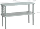 KESPER® Küchenregal 2 Ebenen Grau Holzwerkstoff Bild 4
