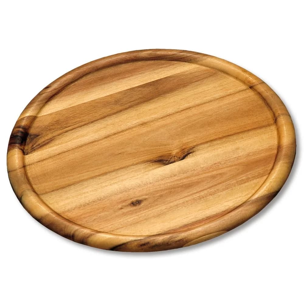Kesper Pizzateller Braun Akazienholz