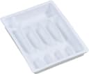 KESPER® Besteckkasten variabel ausziehbar Kunststoff Weiß Bild 1