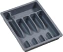 KESPER Variabler Besteckkasten Grau Ausziehbar Bild 4