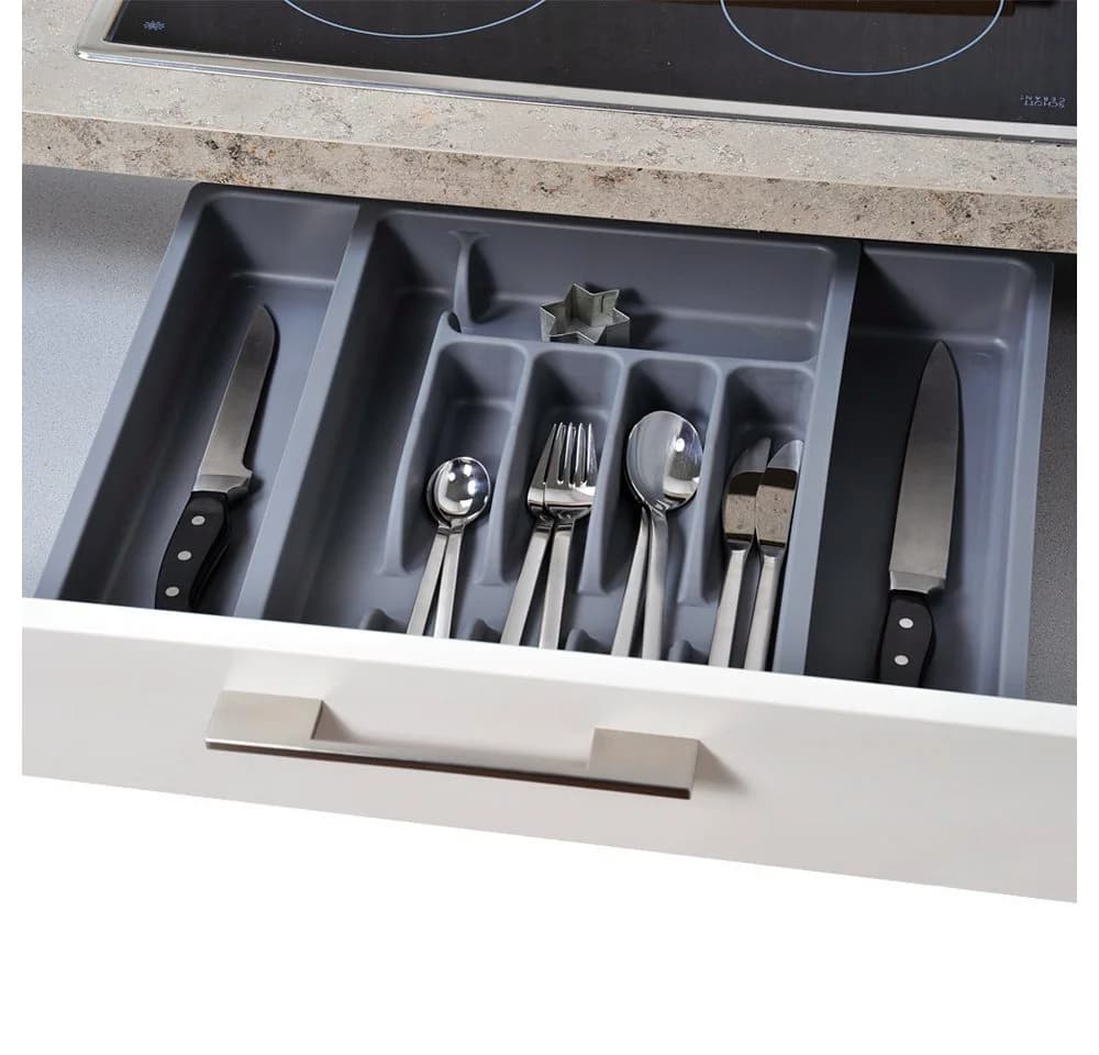 KESPER Variabler Besteckkasten Grau Ausziehbar - Bild 5