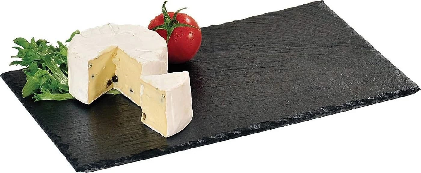 KESPER® Servierplatte Buffet-Platte aus Schiefer Grau