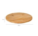 KESPER® Servierplatte Drehplatte Bambus Ø 35 cm Bild 5