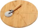 Pizzaschneidebrett Kesper Bambus mit Pizzaschneider Bild 2