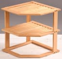 KESPER® Bambus Regal 2-stufig Weiß Modern Bild 2