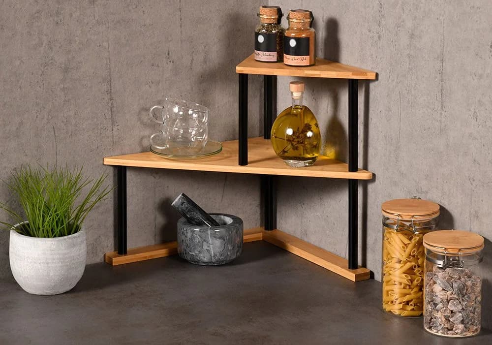 KESPER® Ablageregal 100% FSC® Bambus Industrial Design - Bild 3