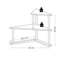 KESPER® Ablageregal 100% FSC® Bambus Industrial Design Bild 4