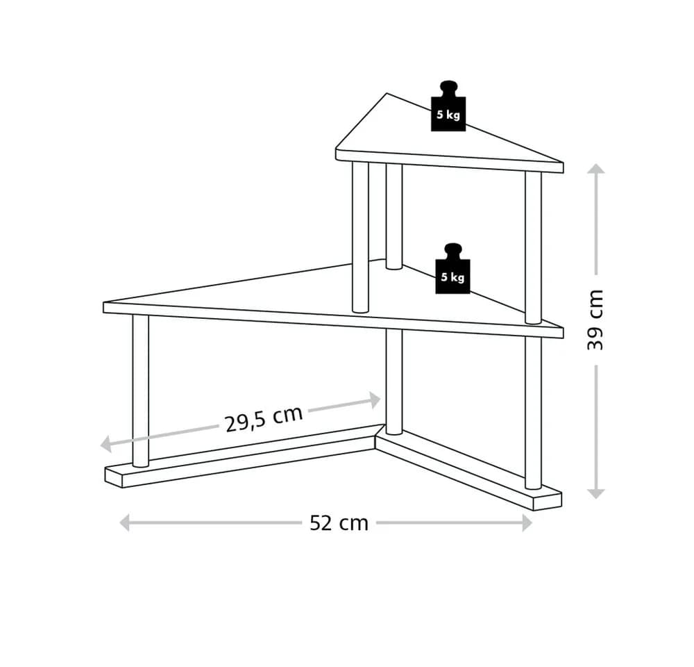 KESPER® Ablageregal 100% FSC® Bambus Industrial Design - Bild 4
