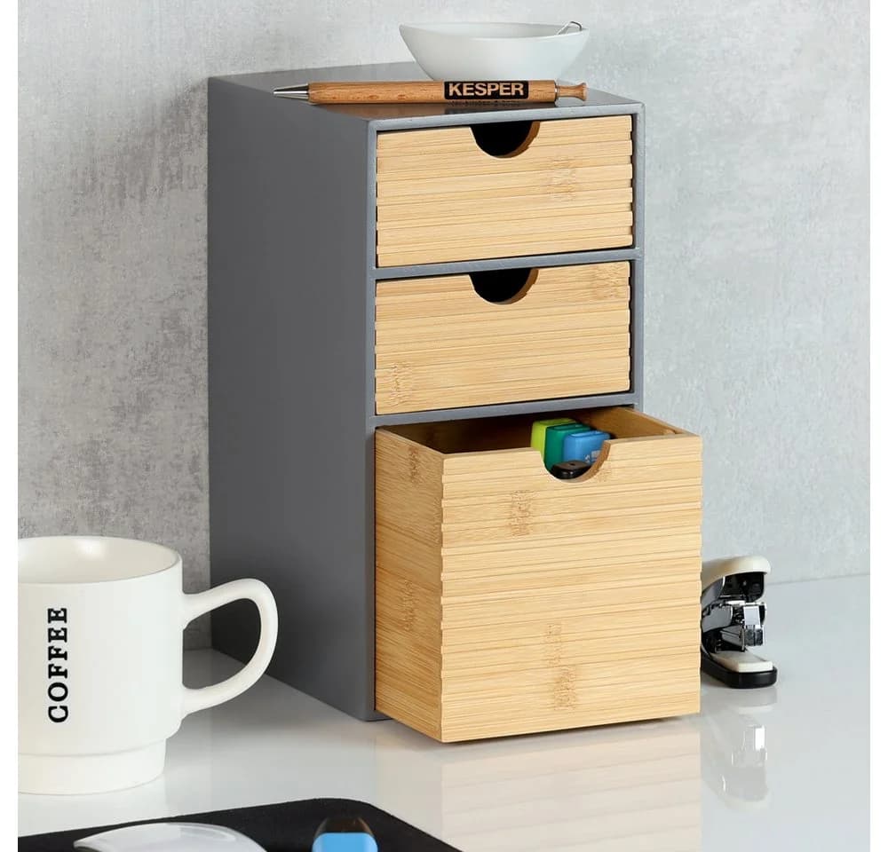 KESPER Organizer grau FSC kompakt - Bild 4
