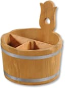 KESPER Besteckbehälter Kiefer Massivholz 3-fach Einteilung Beige Bild 2