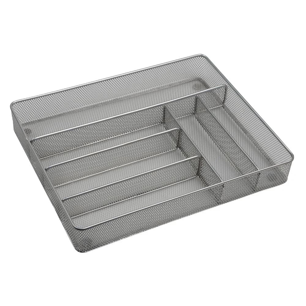 KESPER Besteckkasten 6 Fächer Metall Silber Organizer - Bild 4