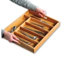Besteckkasten KESPER Bambus mit 6 Besteckeinteilern Bild 1