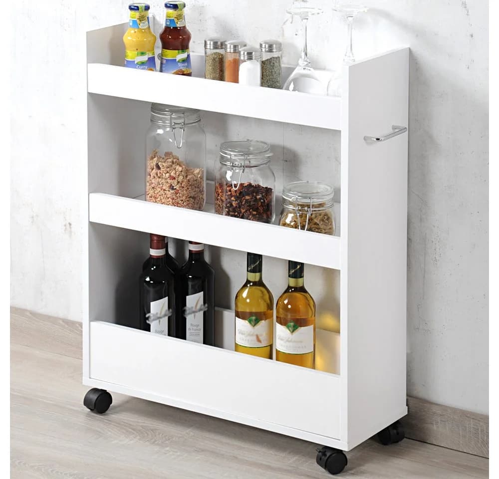 KESPER® Küchenwagen Nischenregal Weiß FSC Zertifiziert - Bild 5