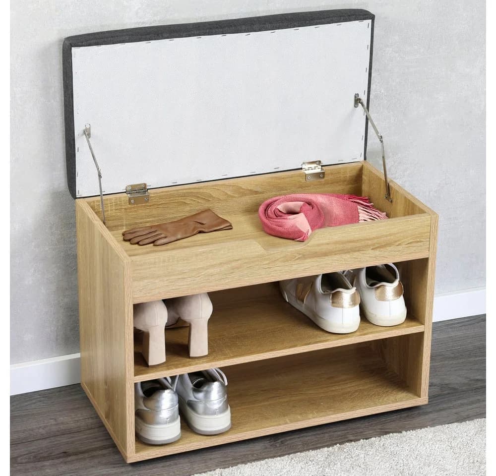 Kesper Schuhbank mit Garderobe und Schuhregalen - Bild 5