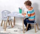 Kesper Kindertisch mit 2 Stühlen FSC Alpaka Bild 2