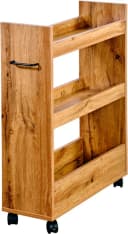 Kesper Allzweckwagen Eiche Holzwerkstoff 3 Fächer Bild 1