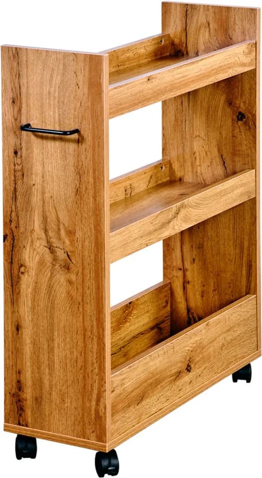 Kesper Allzweckwagen Eiche Holzwerkstoff 3 Fächer