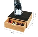 KESPER® Teebox Schubladenbox Bambus Glas für Kaffeekapseln Bild 5