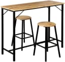 KESPER Küchenbar 3tlg. FSC Holz Bartisch mit 2 Hockern Bild 3