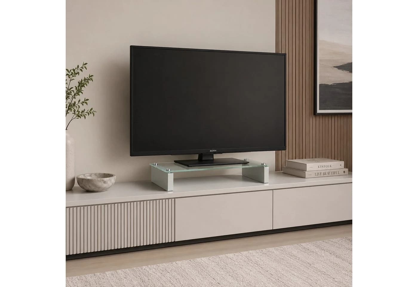 HOOZ TV-Board 1606 Klarglas ESG-Sicherheitsglas Modern - Bild 4