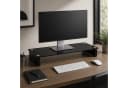 HOOZ TV-Board Schwarz ESG-Sicherheitsglas 82cm Bild 1