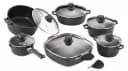 Karcher Topf-Set Aluguss 12-tlg. mit Teflon-Beschichtung & Glasdeckel Bild 2