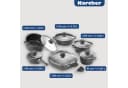 Karcher Topf-Set Aluguss 12-tlg. mit Teflon-Beschichtung & Glasdeckel Bild 3